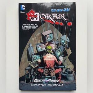 The jocker comic book death of the family the new 52